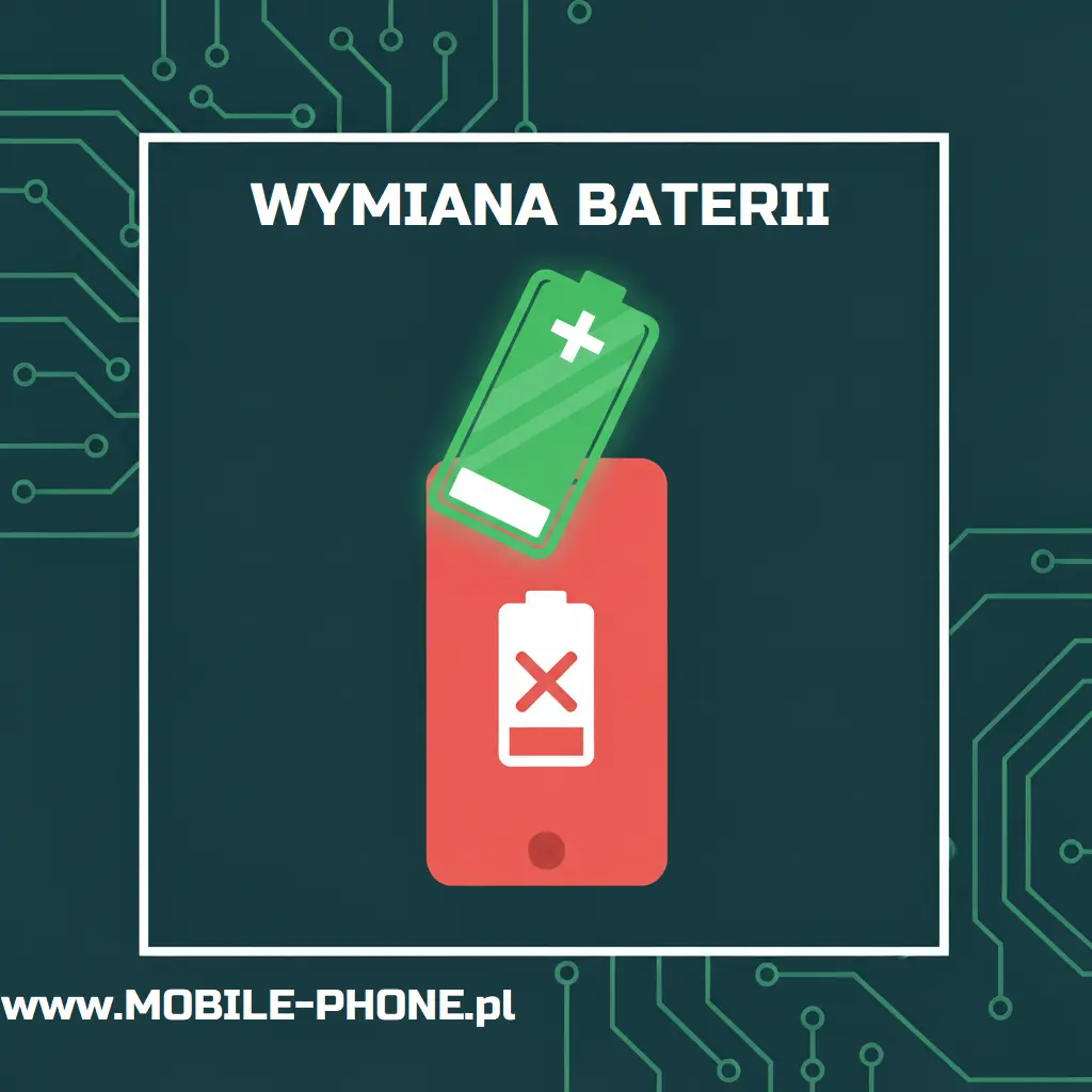 Wymiana baterii w telefonie